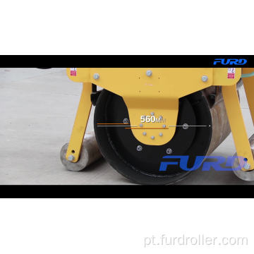 Rolo de estrada pequeno vibratório da roda de aço (FYL-700)